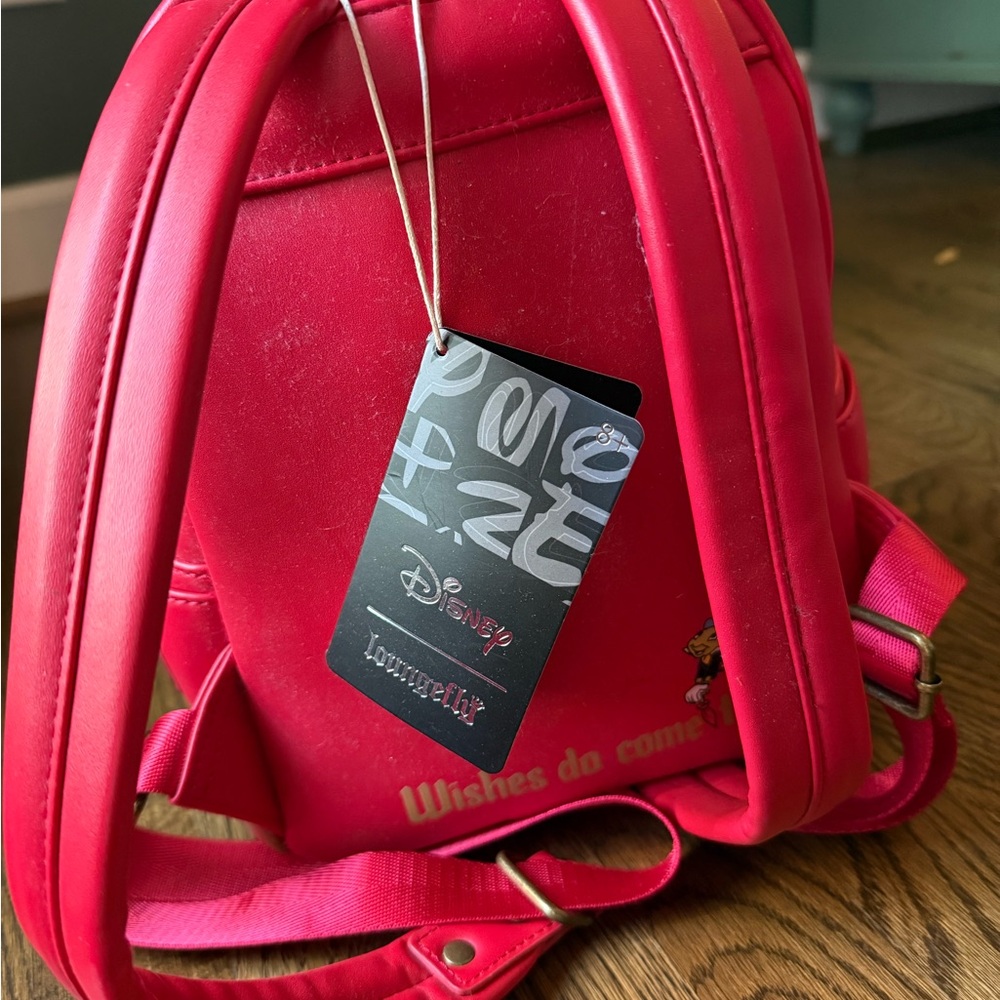 Red Pinocchio Backpack - Picture 3 of 4